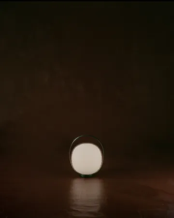 Φανάρι φορητό επιτραπέζιο φωτιστικό 23x18 cm - Μαύρο - New Works