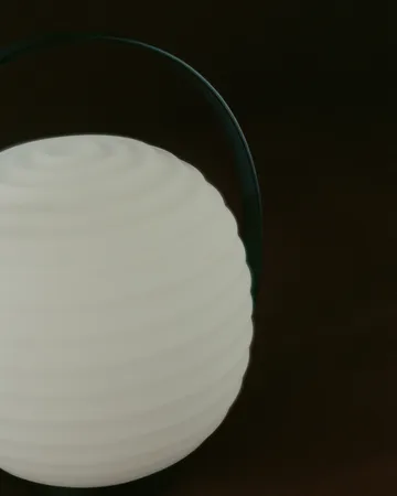 Φανάρι φορητό επιτραπέζιο φωτιστικό 23x18 cm - Μαύρο - New Works