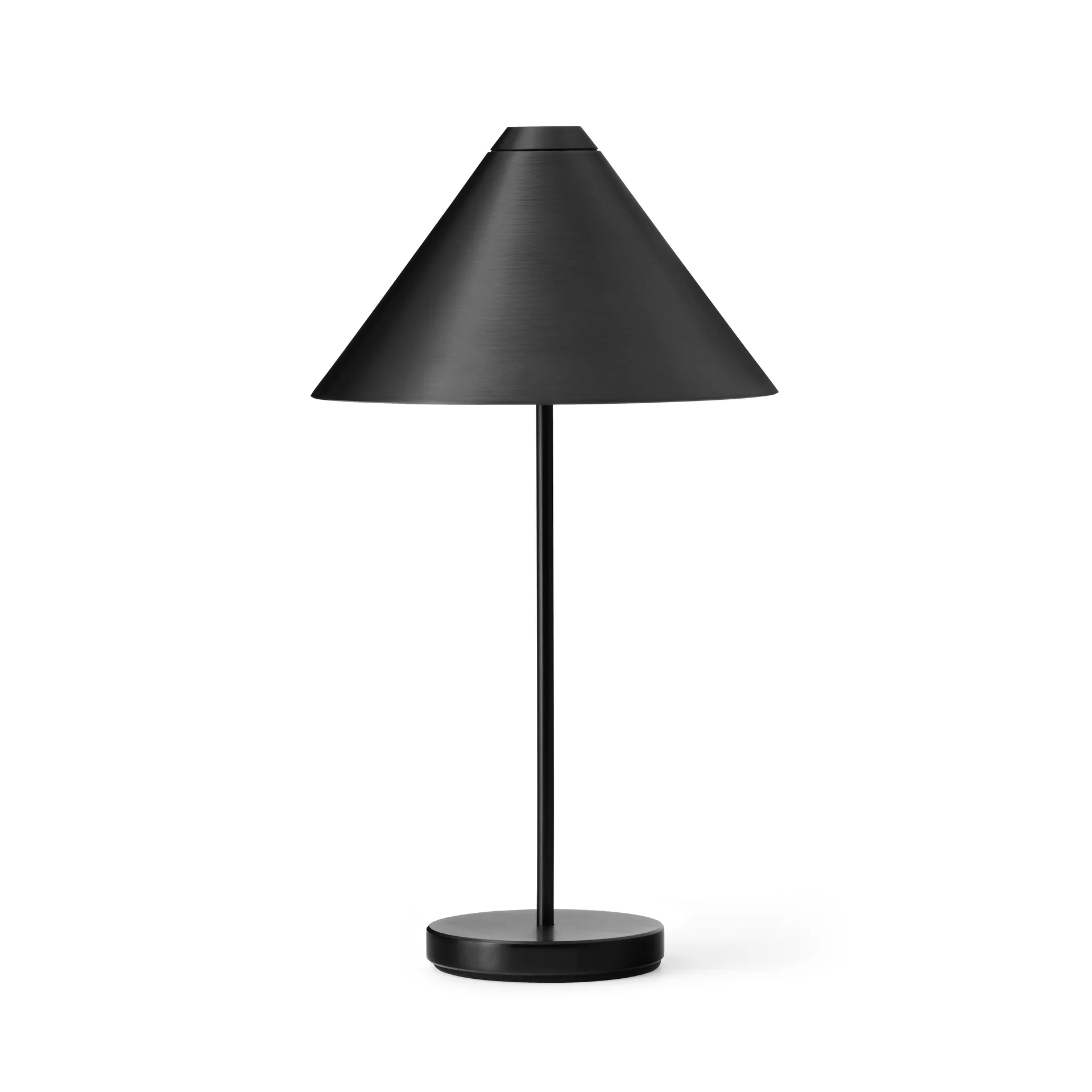 Φορητό επιτραπέζιο φωτιστικό Brolly, Steel black New Works
