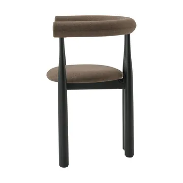 Bukowski πολυθρόνα με επένδυση - Black, Wooly Plus 1008 - New Works