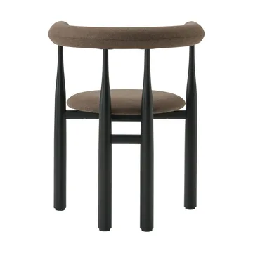 Bukowski πολυθρόνα με επένδυση - Black, Wooly Plus 1008 - New Works