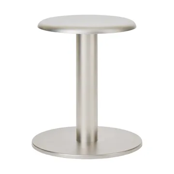 Coupe σκαμπό - Ανοξείδωτο ατσάλι, Ø40x46 εκ. - New Works
