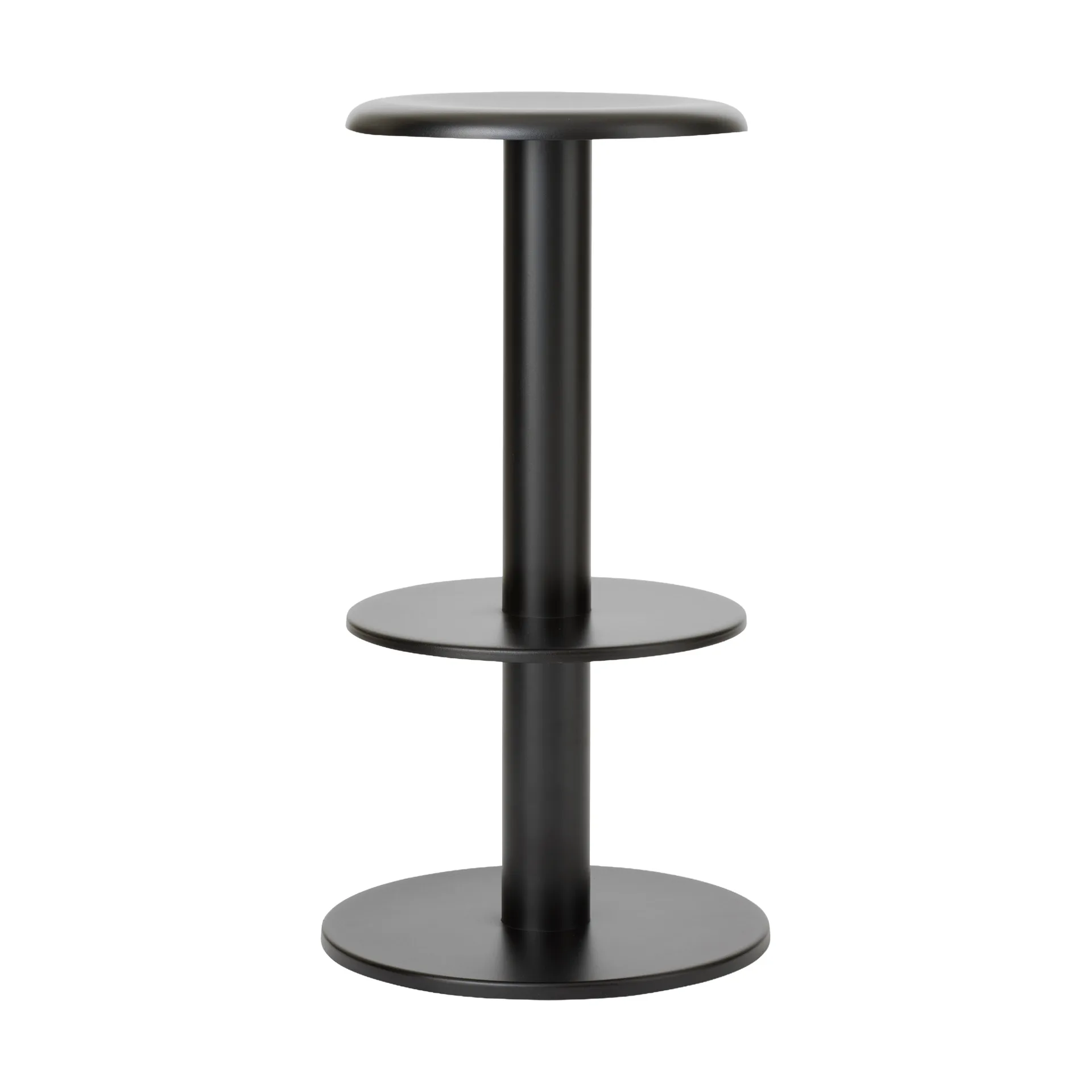 Coupe σκαμπό μπαρ, Black, 76 εκ. New Works