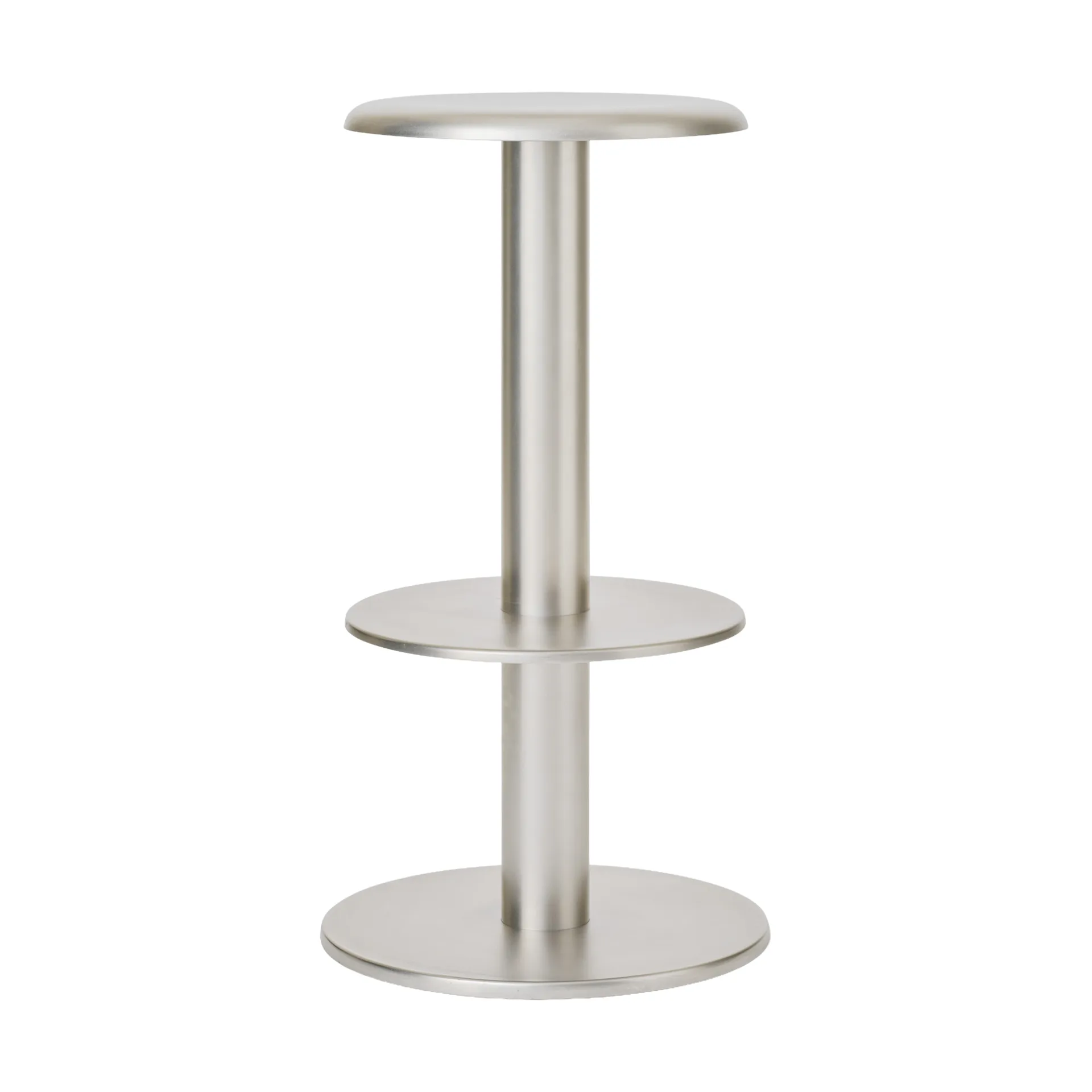 Coupe σκαμπό μπαρ, Stainless Steel, 76 εκ. New Works