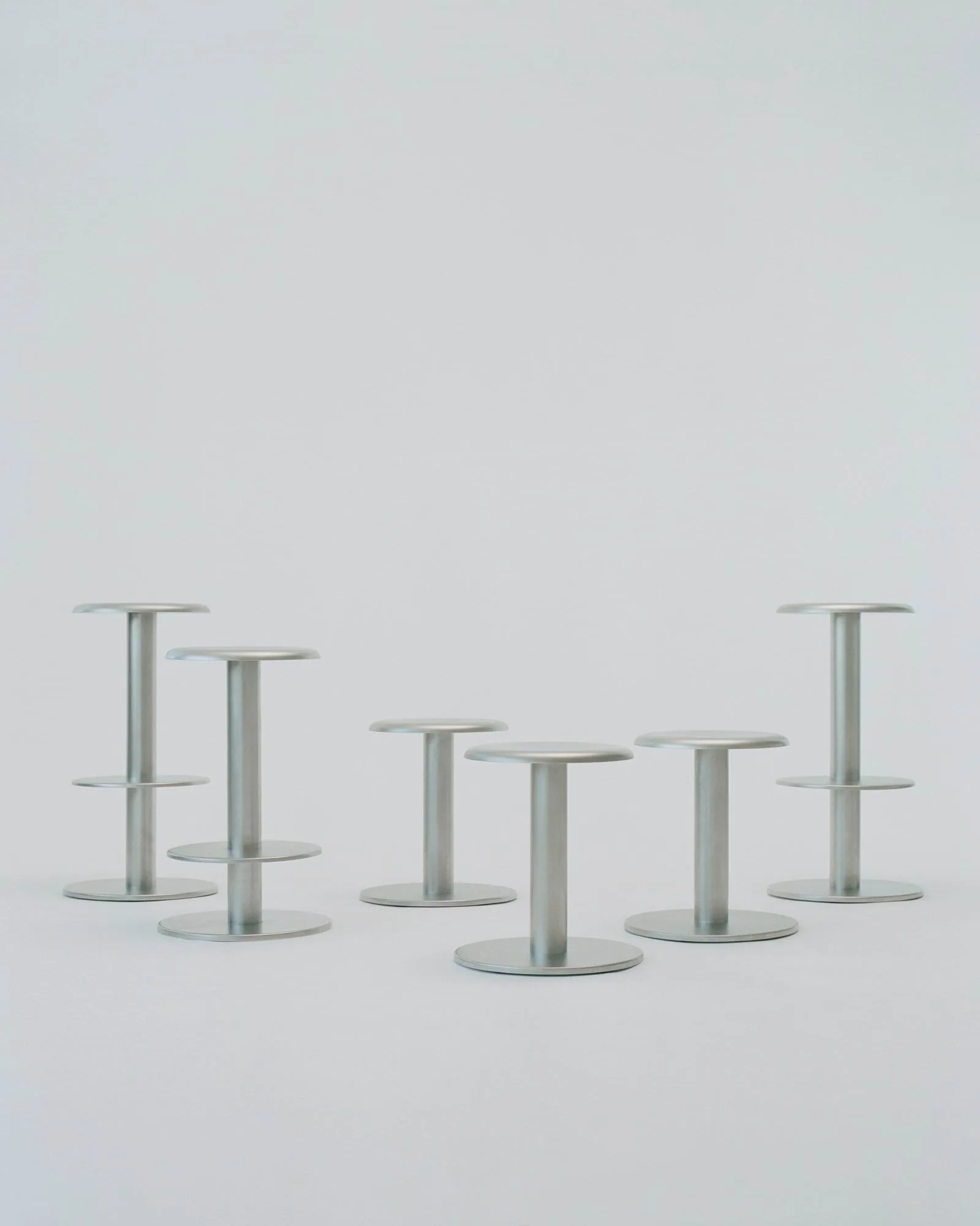 Coupe σκαμπό μπαρ, Stainless Steel, 76 εκ. New Works