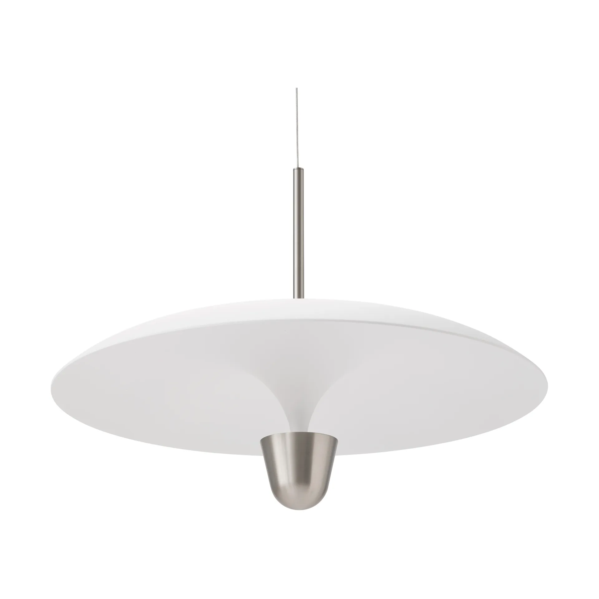 Kantarell φωτιστικό οροφής Ø55 εκ., Nickel Plated New Works