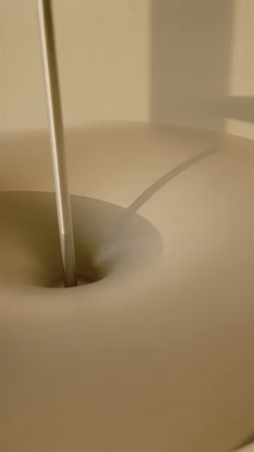 Kantarell φωτιστικό οροφής Ø60 εκ. - Επινικελωμένο - New Works