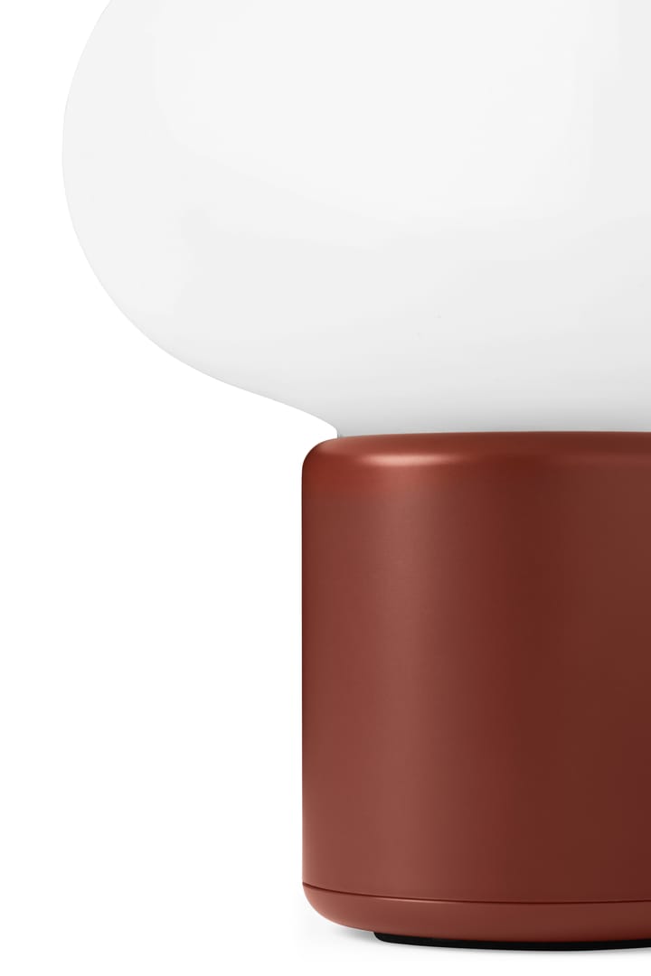 Φορητό επιτραπέζιο φωτιστικό Karl-Johan, Earth red New Works