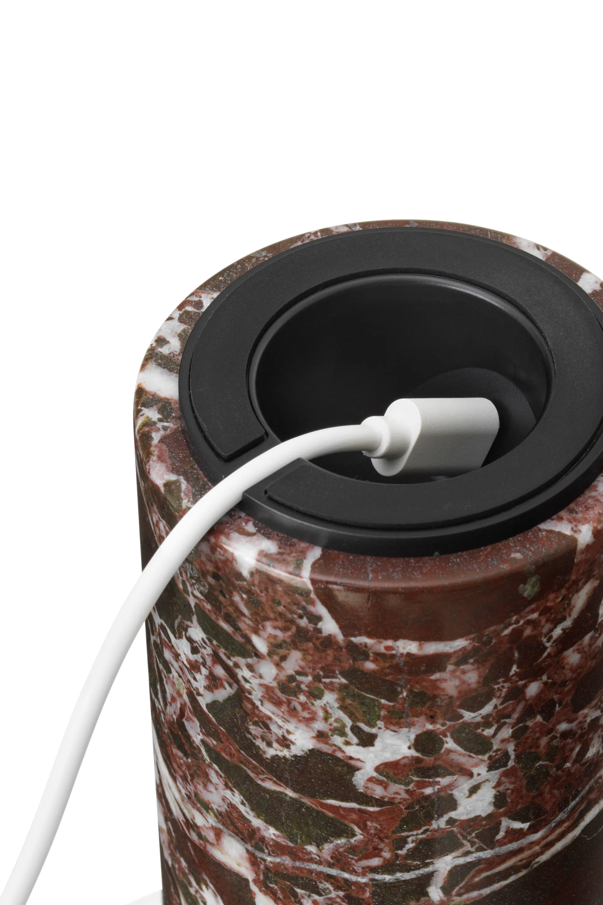 Φορητό επιτραπέζιο φωτιστικό Kizu, Rosso Levanto New Works