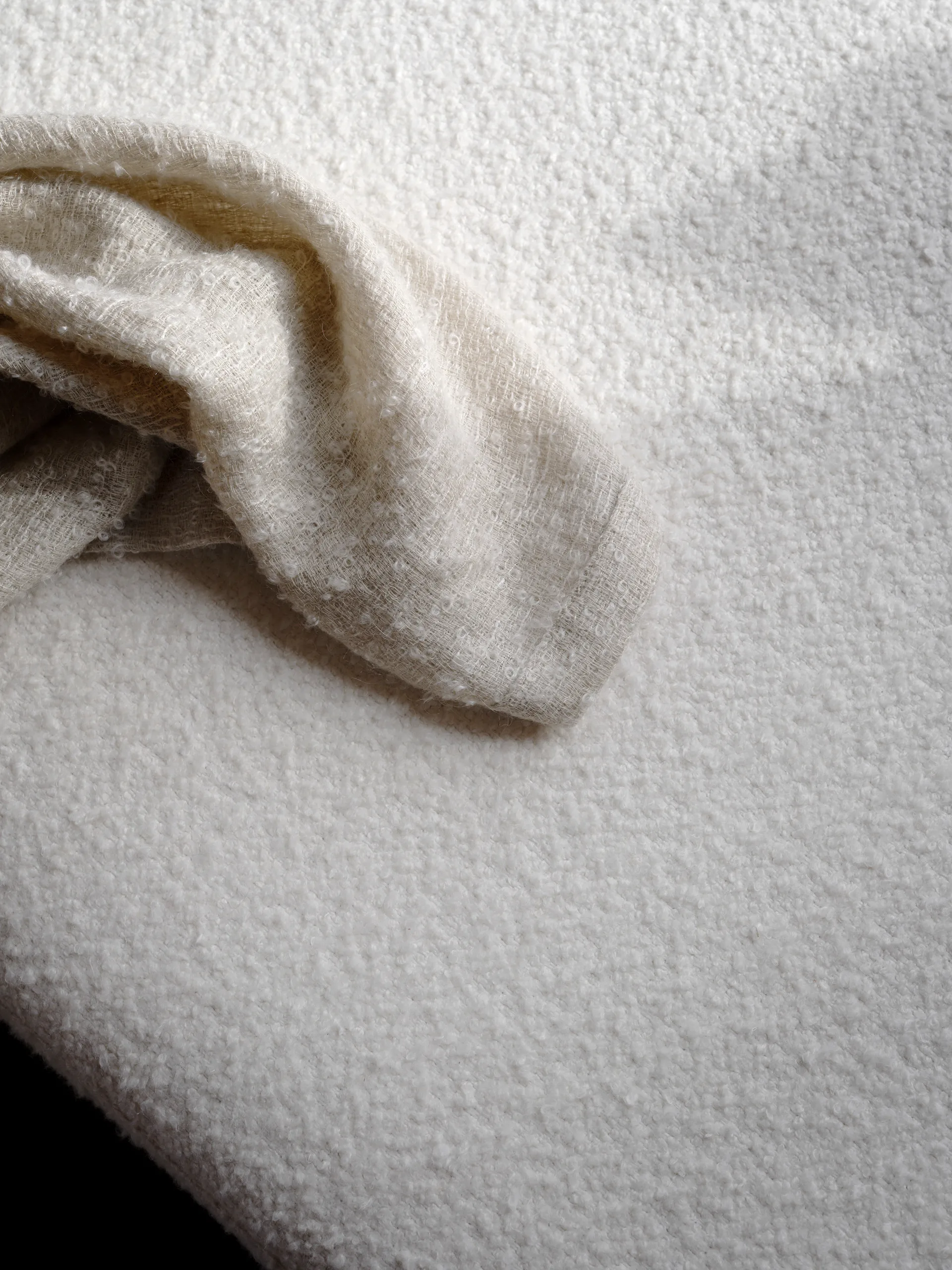 Mass ανάκλιντρο 200x75x51 cm, Καρακόραμο ιβουάρ 001-καρυδιά New Works