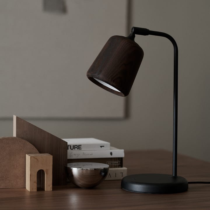 Material επιτραπέζιο φωτιστικό, Καπνισμένη δρυς New Works