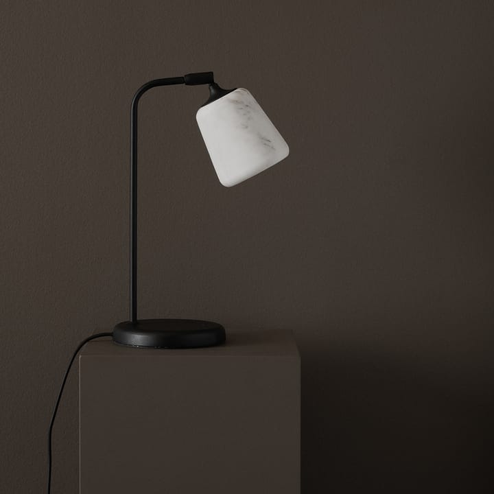 Material επιτραπέζιο φωτιστικό, Λευκό μάρμαρο New Works