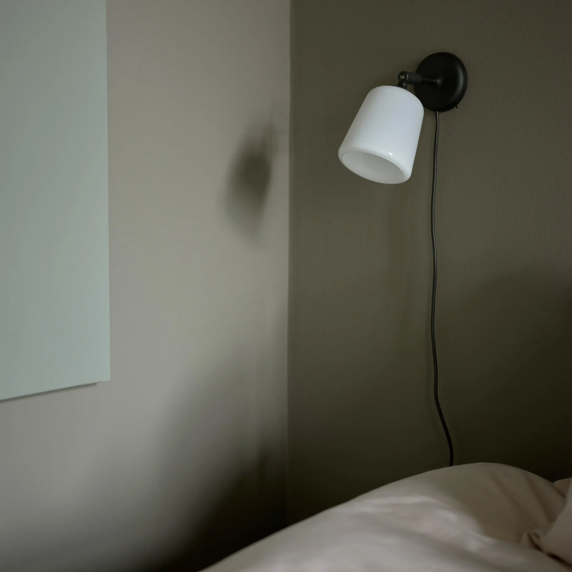 Material φωτιστικό τοίχου, Λευκή οπαλίνα New Works