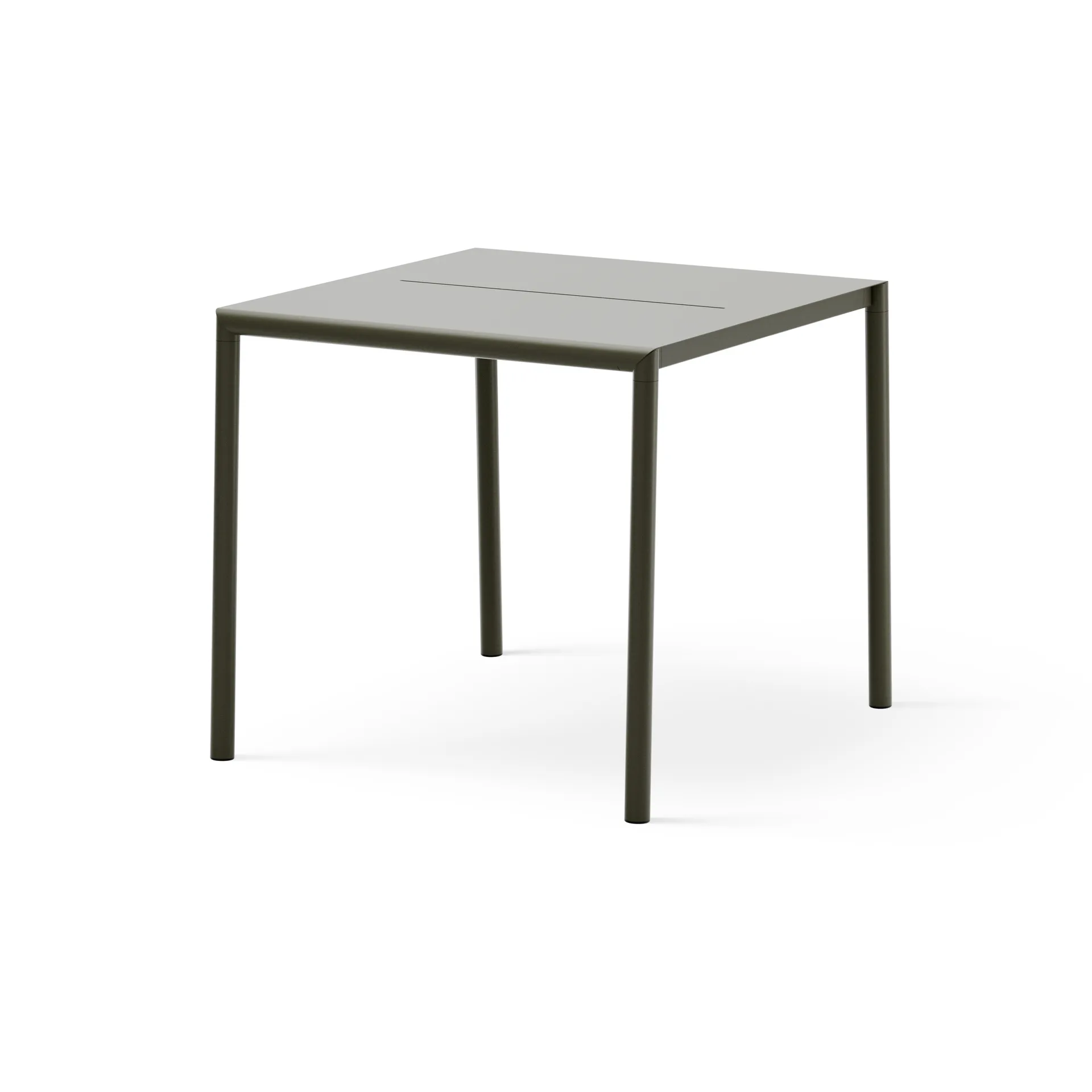 May Tables Outdoor τραπέζι 85x85 cm, Dark Green New Works