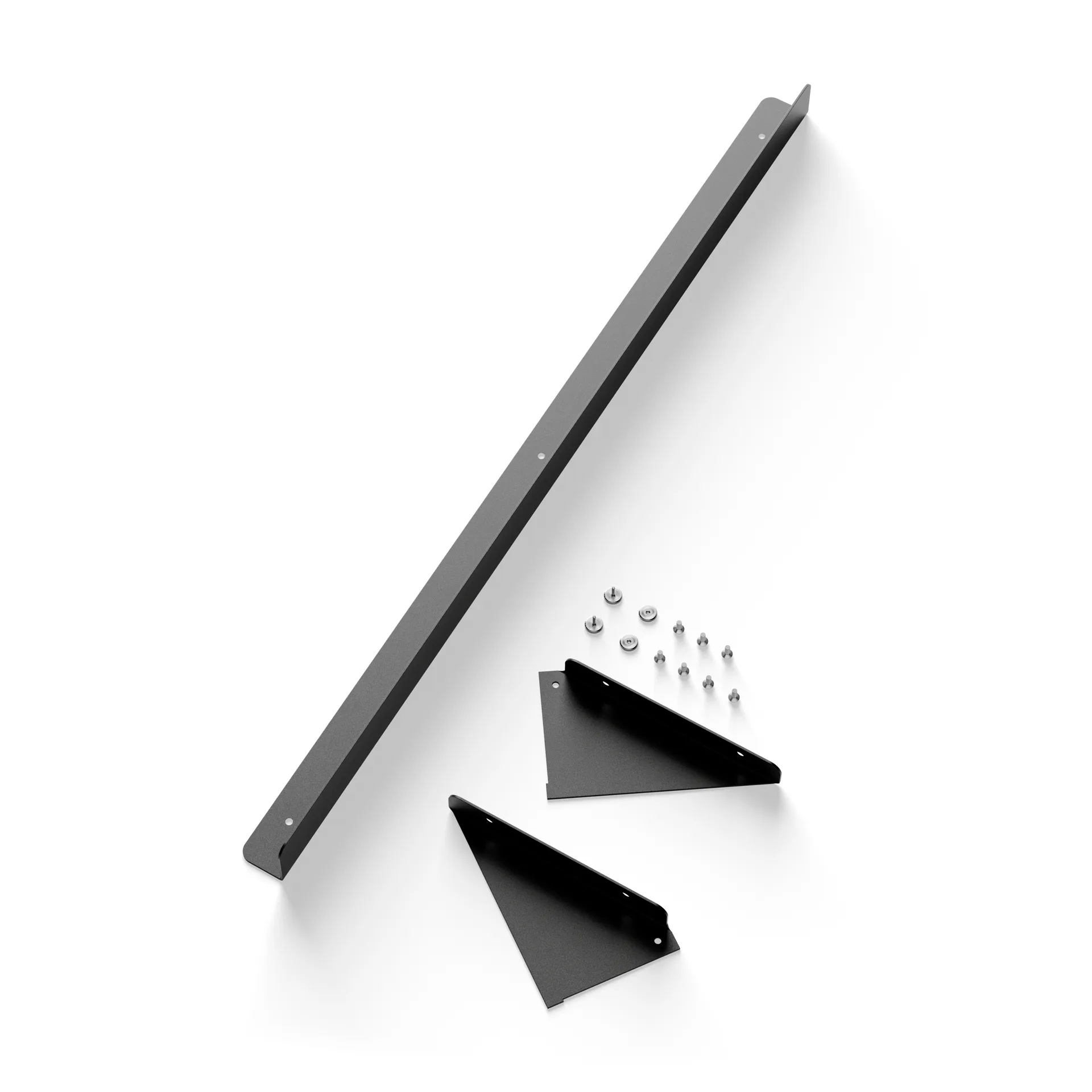 New Works ράφι περιοδικών 3 τεμάχια, Μαύρο New Works