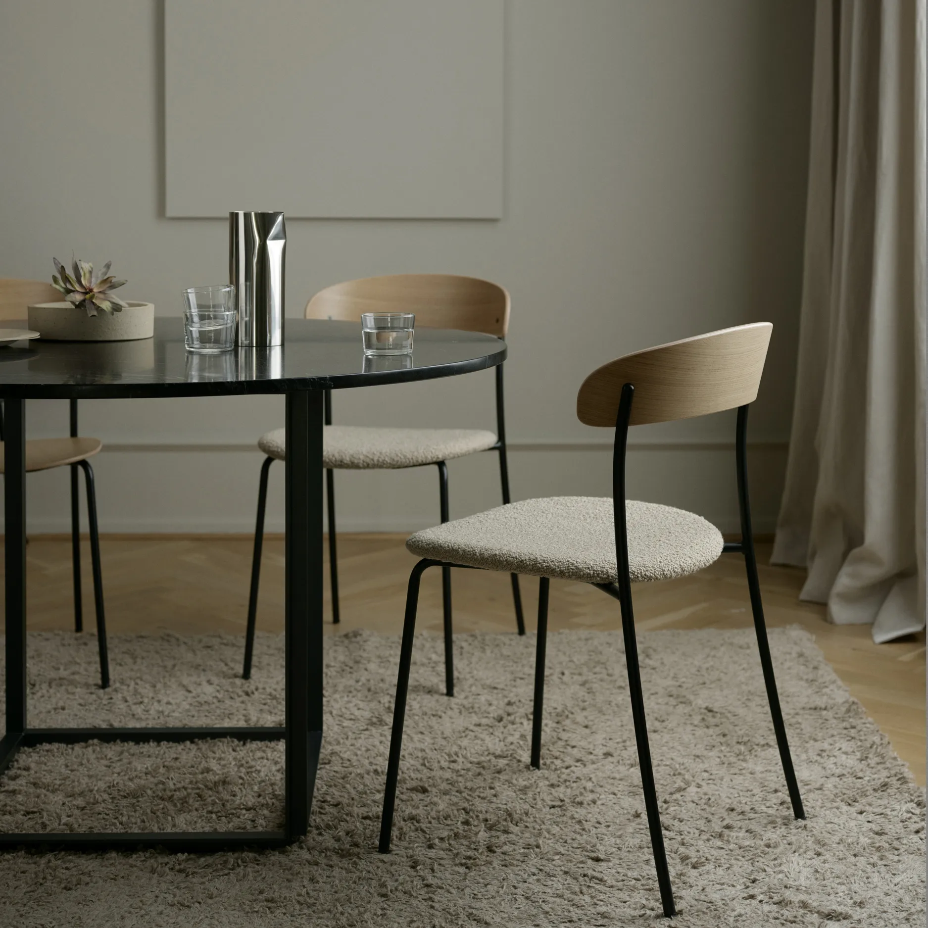 Pleat καράφα, Ανοξείδωτο ατσάλι New Works