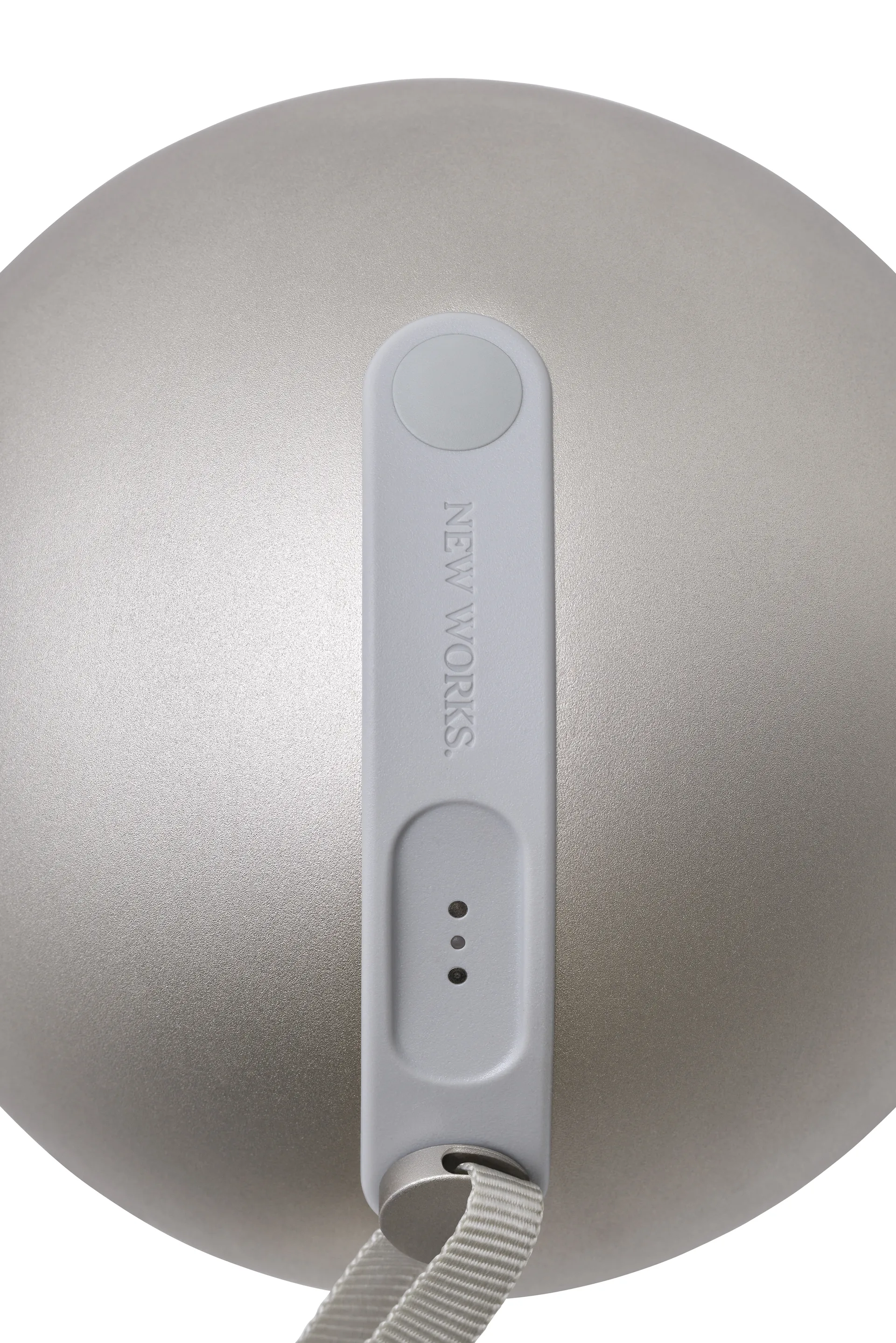 Sphere κινητό φωτιστικό, Θερμό γκρι New Works