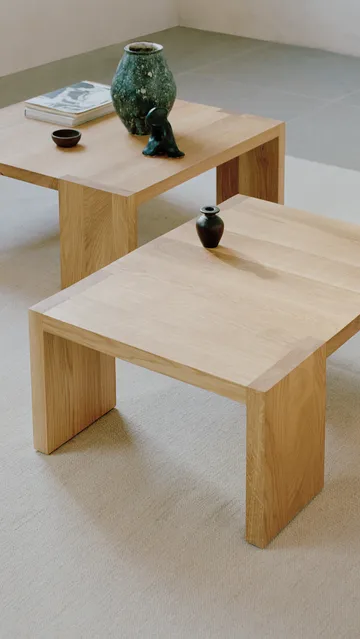 Tennon τραπέζι σαλονιού - Oak, 61x43 cm - New Works