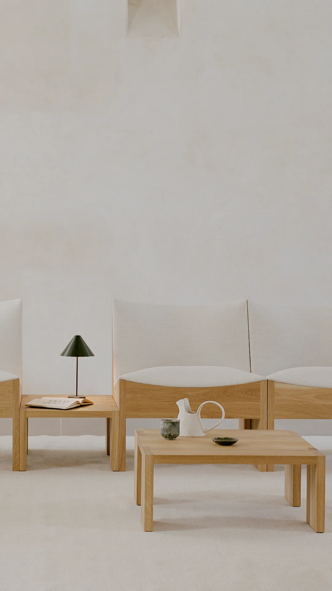 Tennon τραπέζι σαλονιού, Oak, 61x61 cm New Works