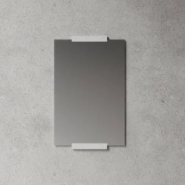 Nichba επιτοίχιος καθρέφτης - Λευκό, 70x50 εκ. - Nichba
