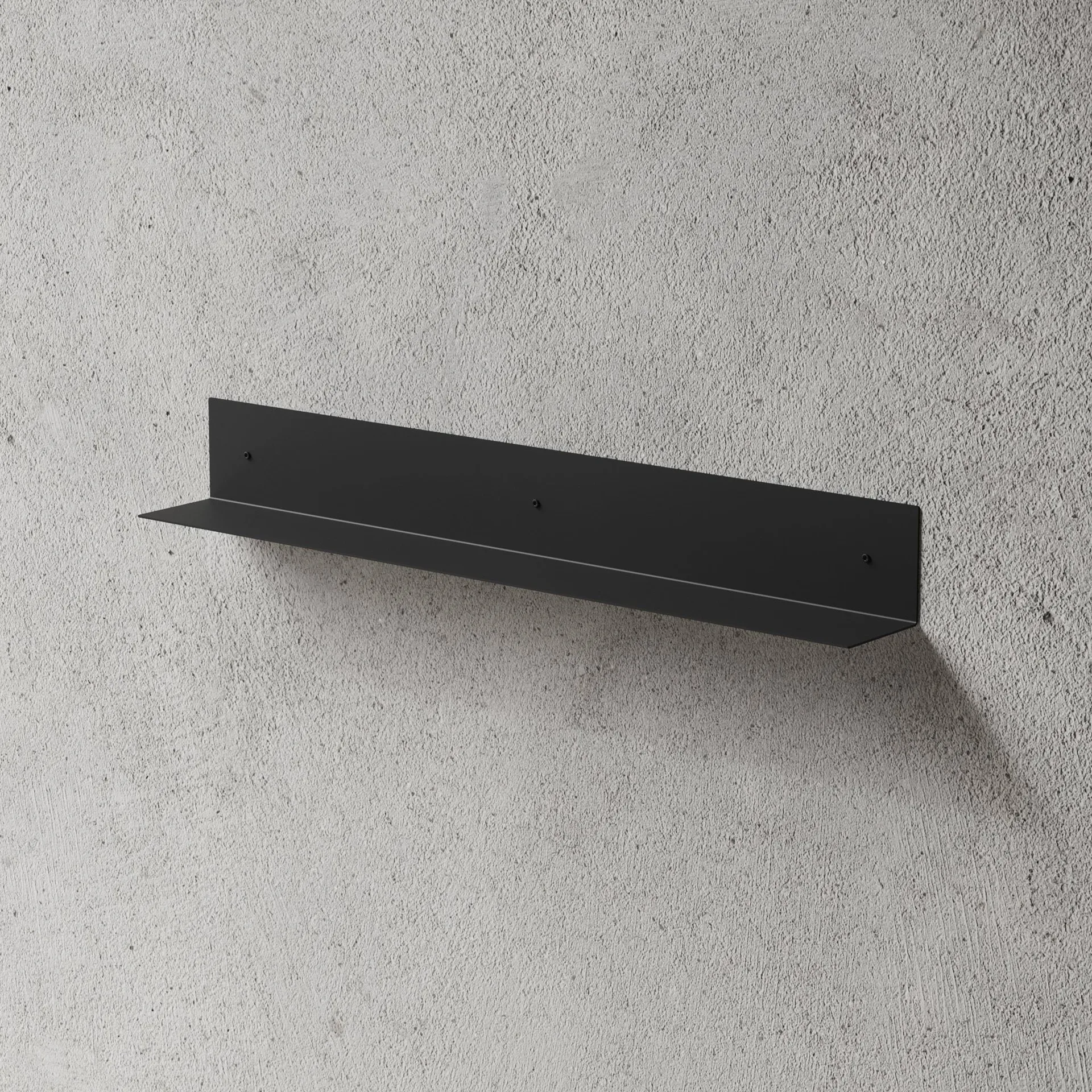 Nichba ράφι μπάνιου, Black, 80 εκ. Nichba