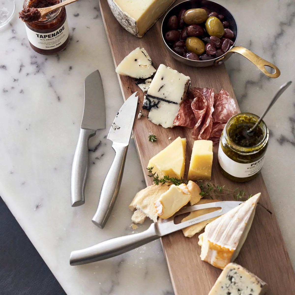 Σετ μαχαιριών τυριού Fromage 3 τεμαχίων, Ανοξείδωτο ατσάλι Nicolas Vahé