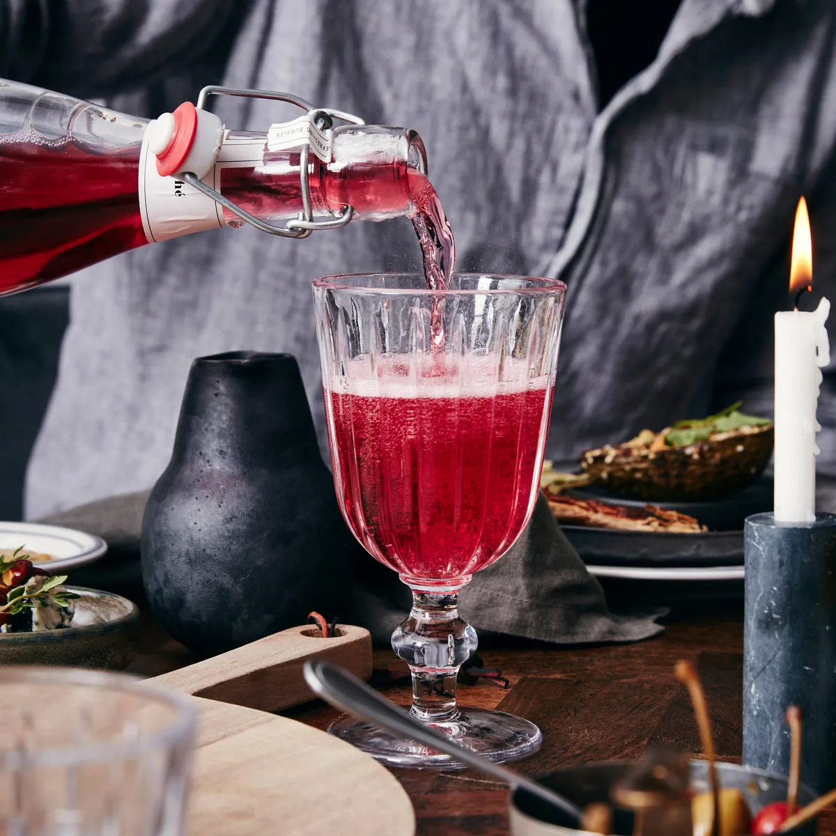 Groove ποτήρι κρασιού 24 cl Συσκευασία 4 τεμαχίων, Διαφανές Nicolas Vahé