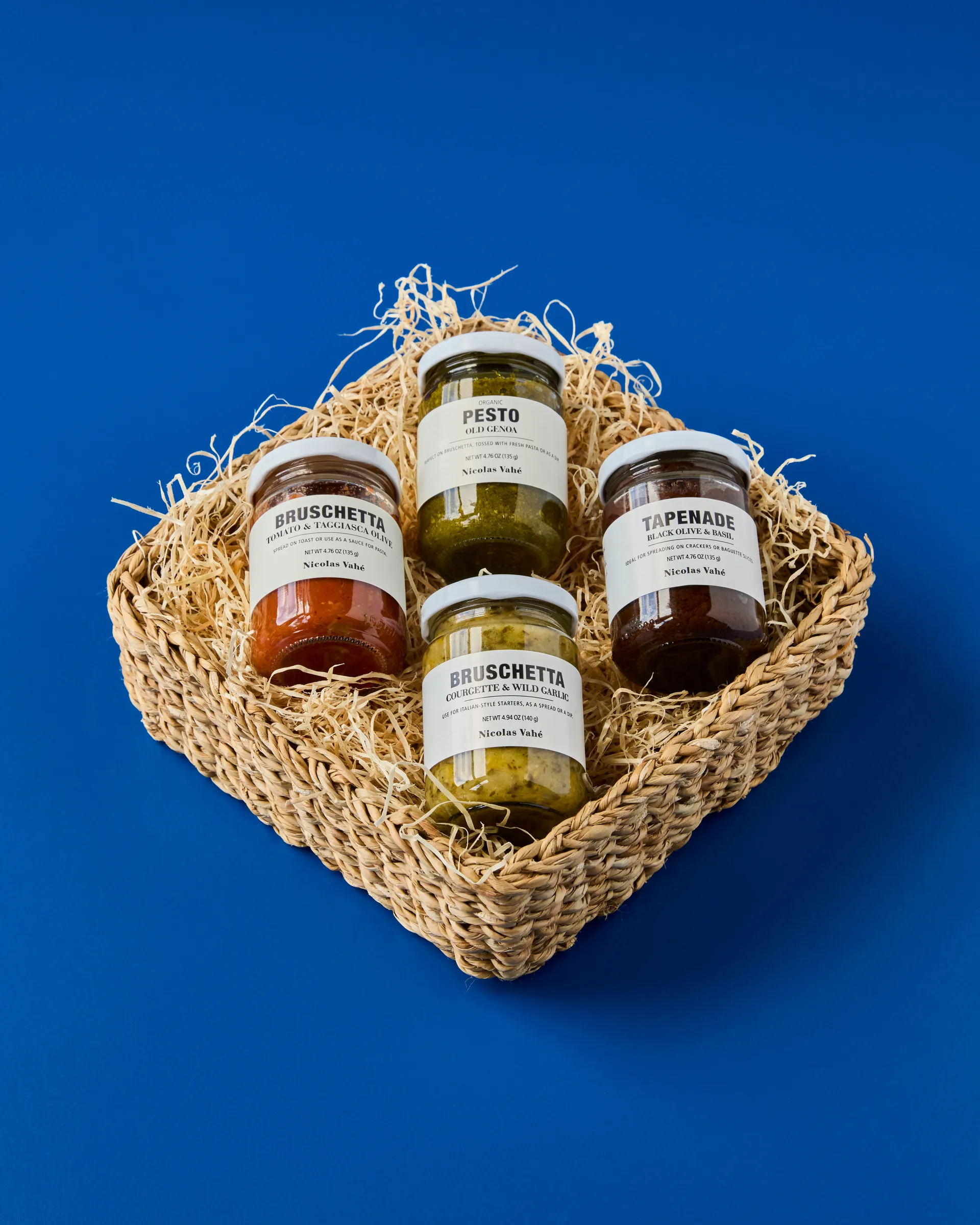 Naba καλάθι αποθήκευσης, Φυσικό, 21x21 cm Nicolas Vahé