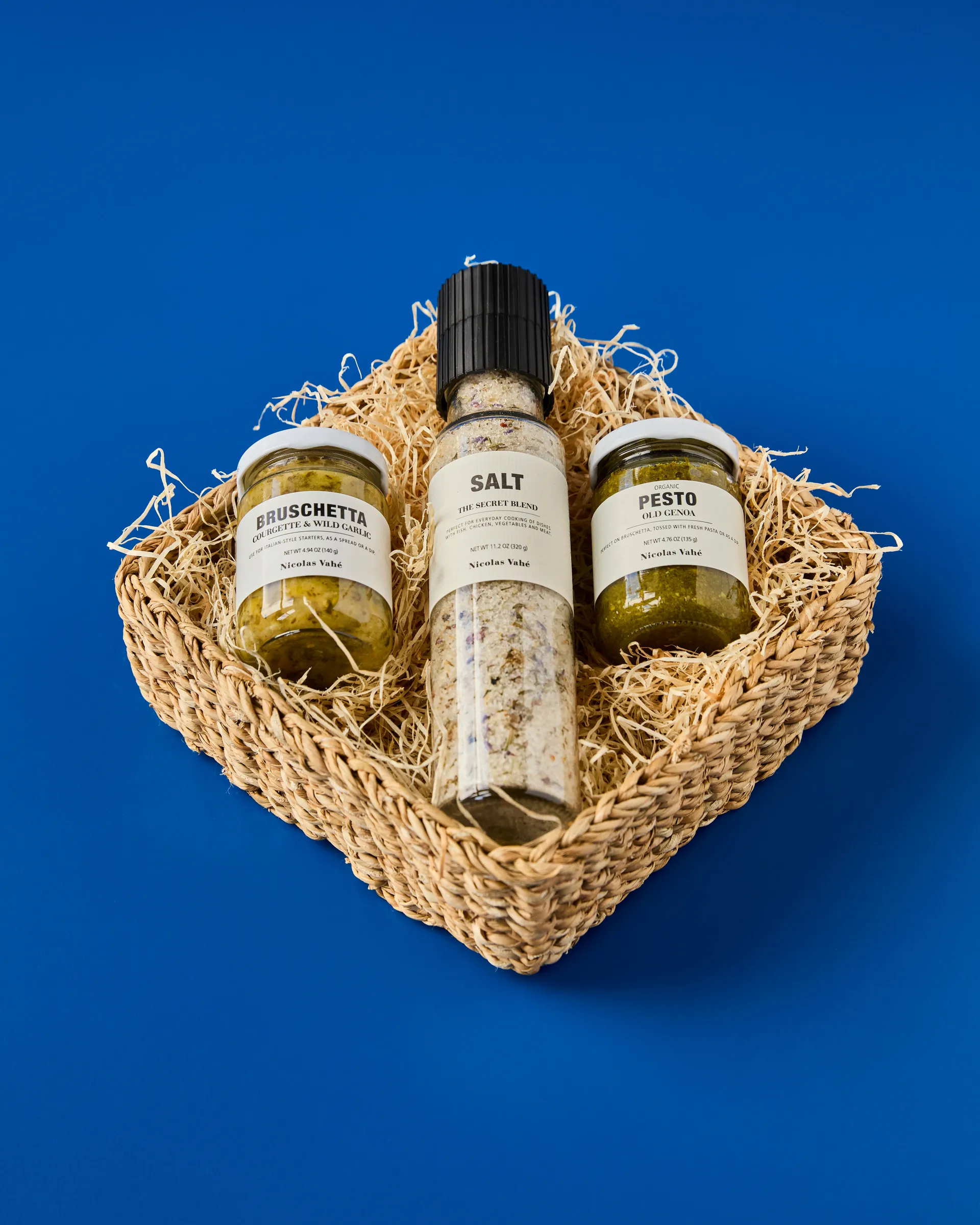 Naba καλάθι αποθήκευσης, Φυσικό, 21x21 cm Nicolas Vahé