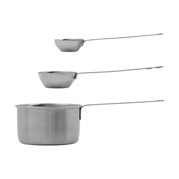 Nicolas Vahé σετ μεζούρες 3 τεμ. - Silver finish - Nicolas Vahé