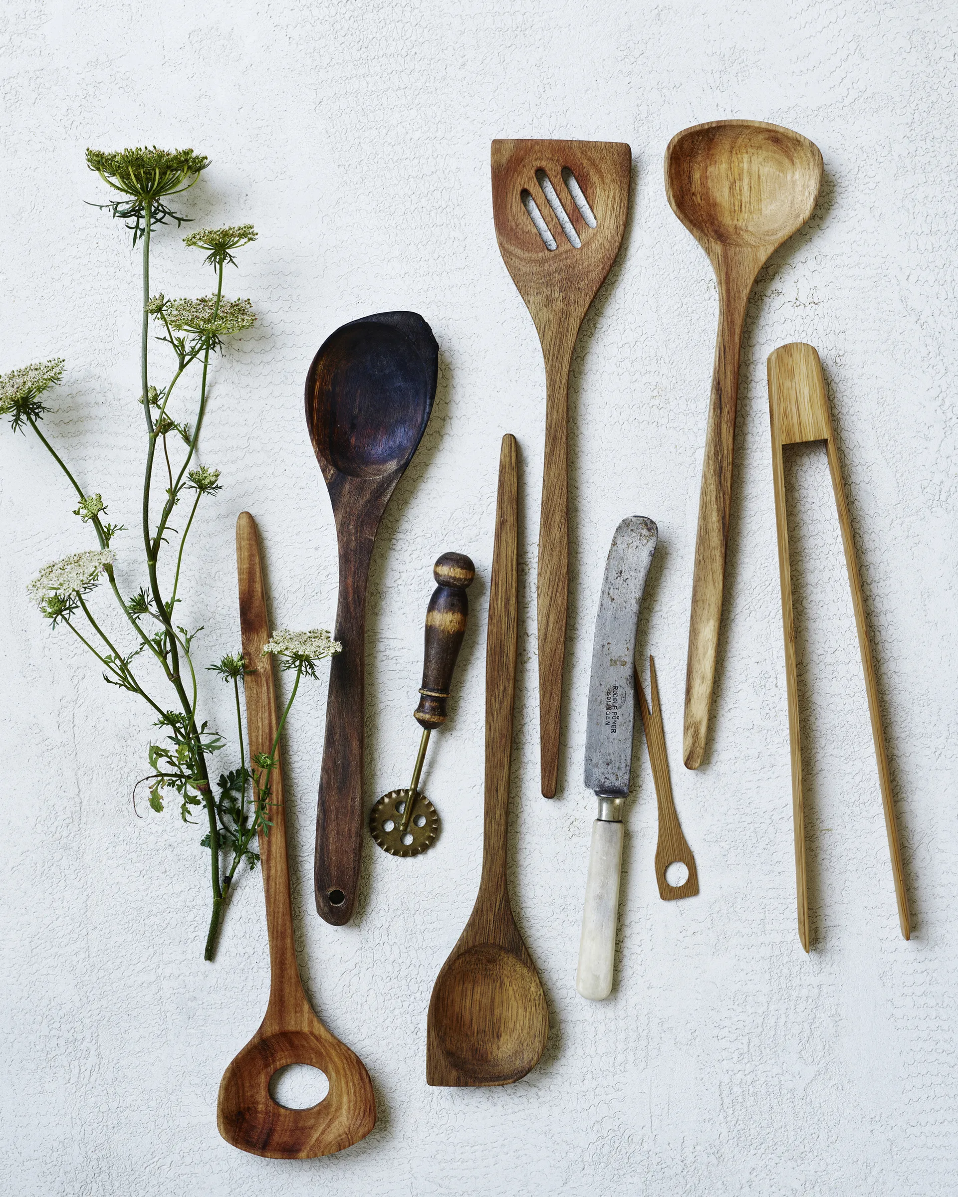 Nicolas Vahé μαχαιροπίρουνα σαλάτας ακακία, 32 cm Nicolas Vahé