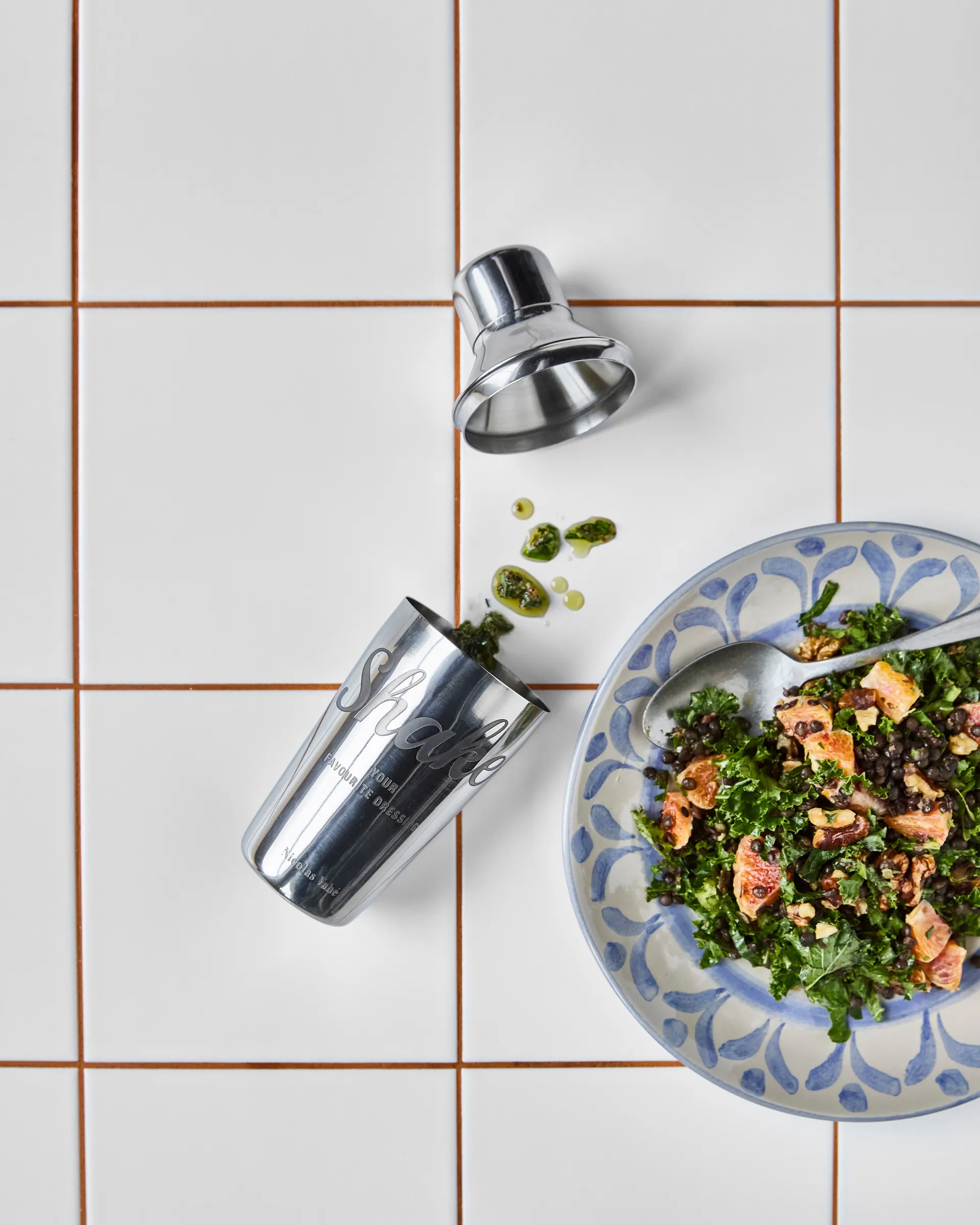 Nicolas Vahé σέικερ, Silver finish Nicolas Vahé