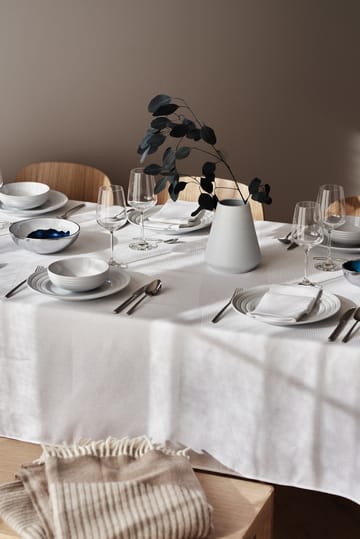 Γεωμετρικό τραπεζομά�ντιλο 147x250 cm - Λευκό - NJRD