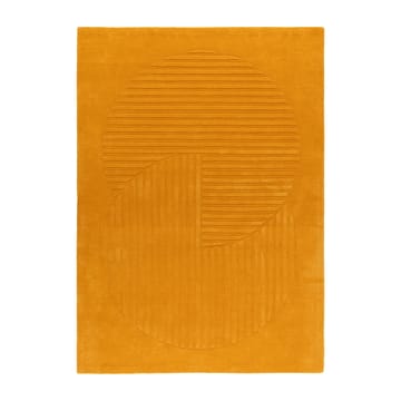 Levels μάλλινο χαλί κύκλοι κίτρινο - 170x240 cm - NJRD