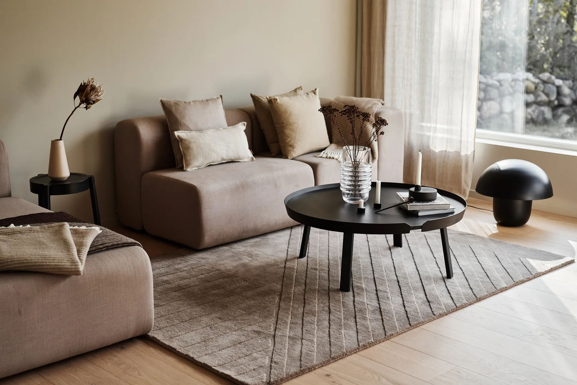 Levels μάλλινο χαλί ριγέ Τυφλοπόντικας, 170x240 cm NJRD