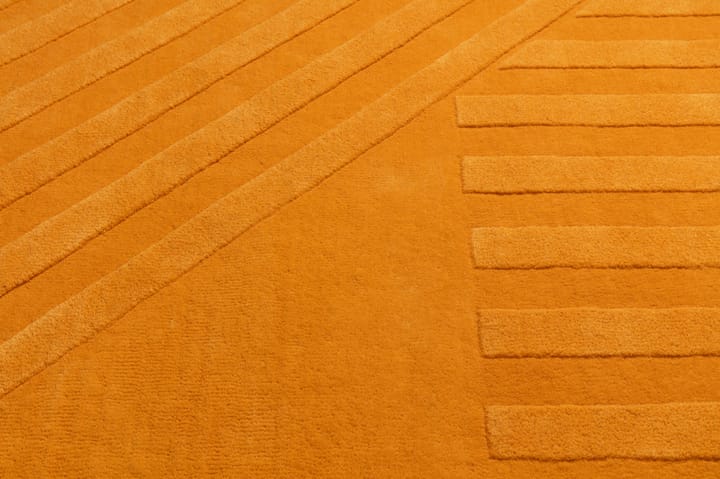 Levels μάλλινο χαλί ριγέ κίτρινο, 200x300 cm NJRD