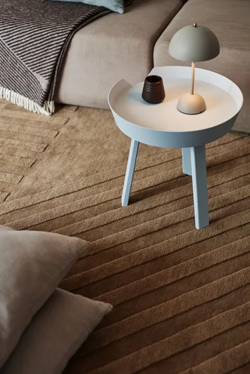 Χαλί από μαλλί Levels Stripes - Μπεζ, 170x240 cm - NJRD