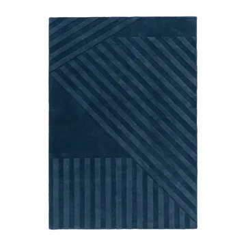 Χαλί από μαλλί Levels Stripes - Μπλε, 200x300 cm - NJRD