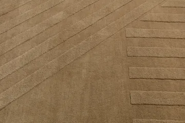 Χαλί από μαλλί Levels Stripes - Μπεζ, 200x300 cm - NJRD