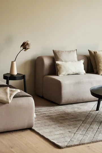 Χαλί από μαλλί Levels Stripes - Taupe, 170x240 cm - NJRD