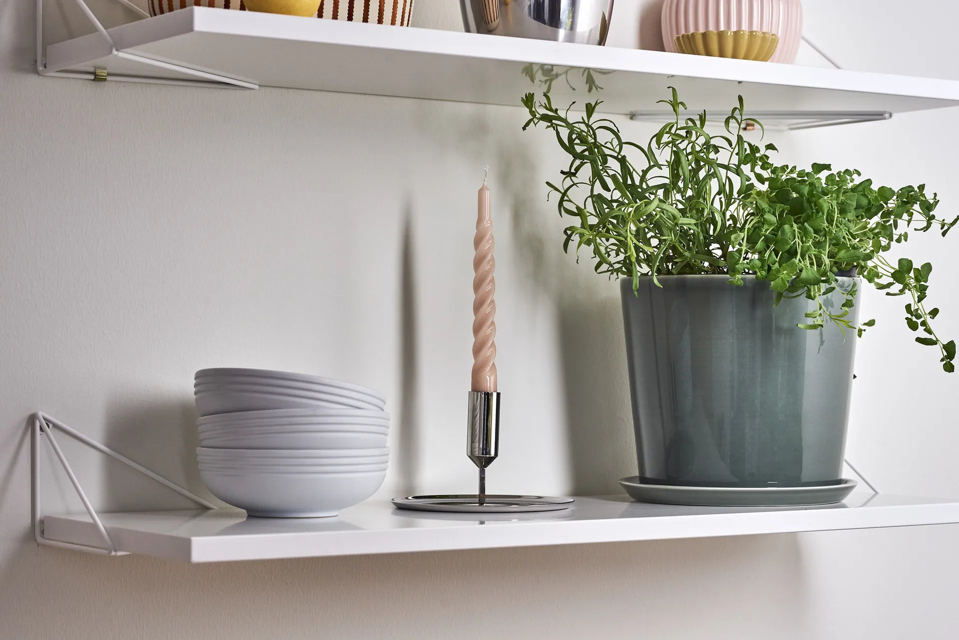 Lines μπολ 16 cm Συσκευασία 6 τεμαχίων, λευκό NJRD