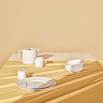 Lines μικρό πιάτο Ø 21 cm - λευκό - NJRD