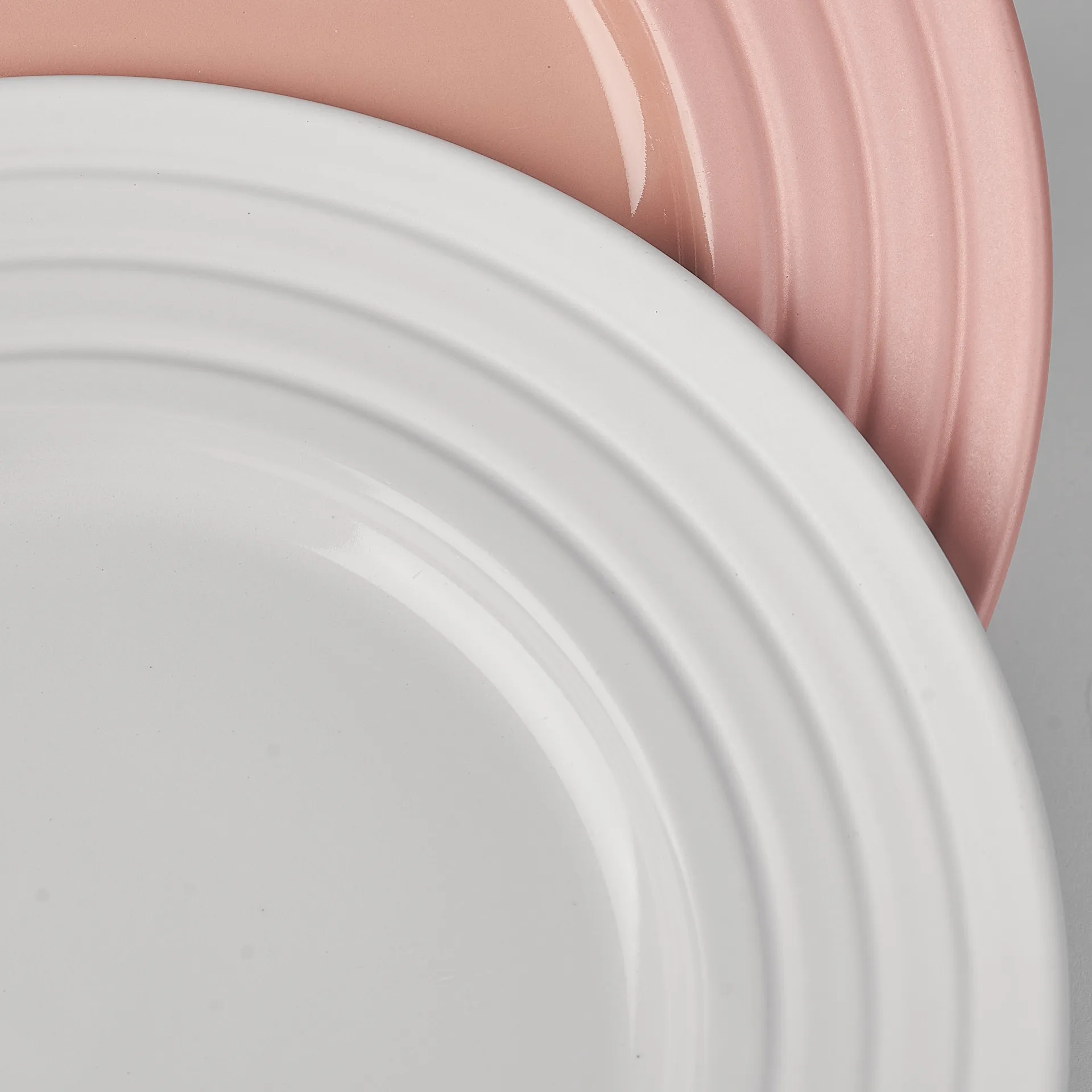 Lines πιάτο Ø 27 cm συσκευασία με 6 τεμ., λευκό NJRD