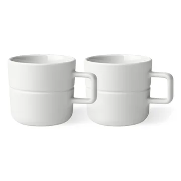 Lines κούπα 50 cl Συσκευασία 2 τεμαχίων - λευκό - NJRD