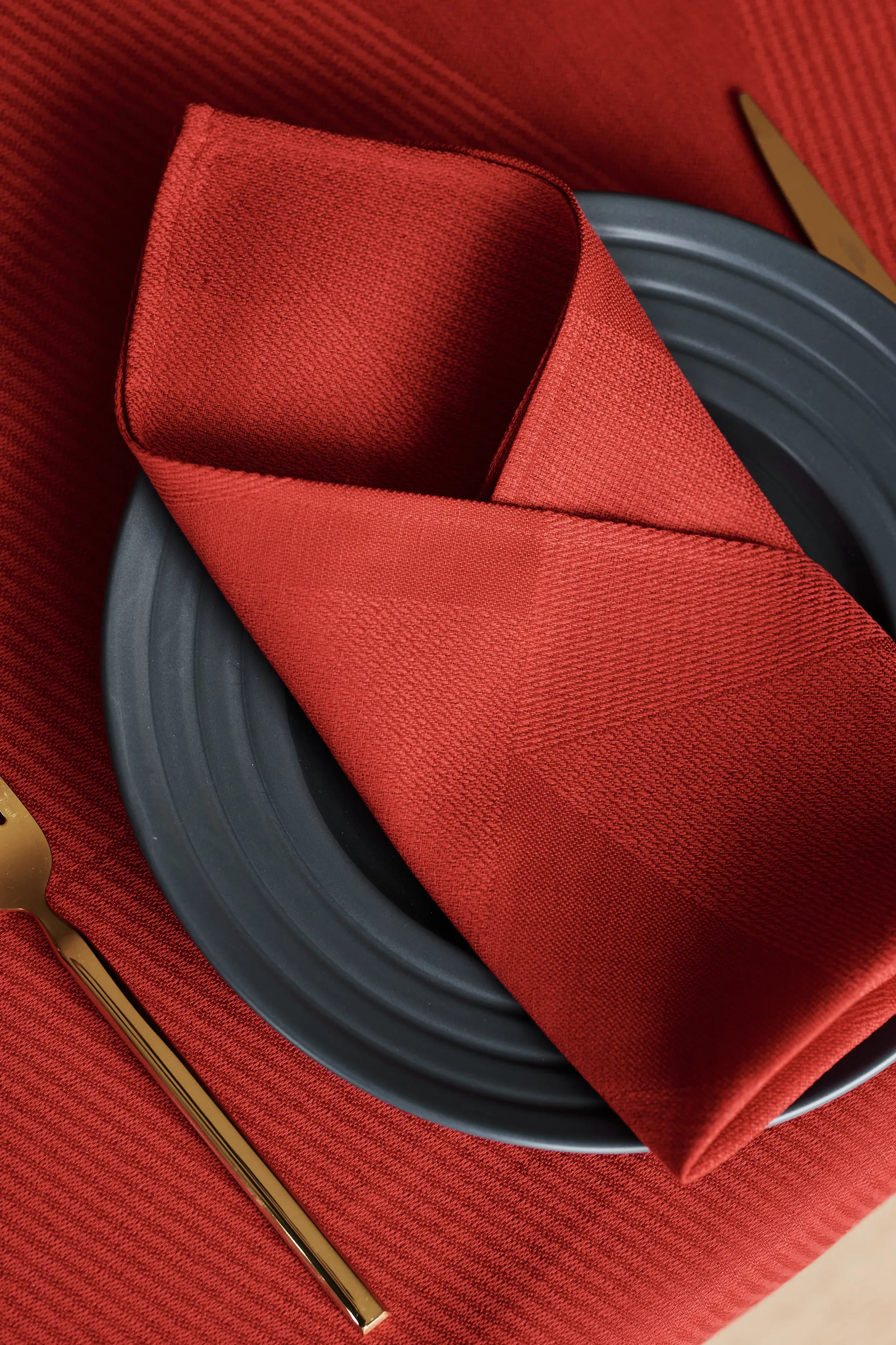 Metric πετσέτα 47x47 cm Συσκευασία 4 τεμαχίων, Κόκκινο NJRD