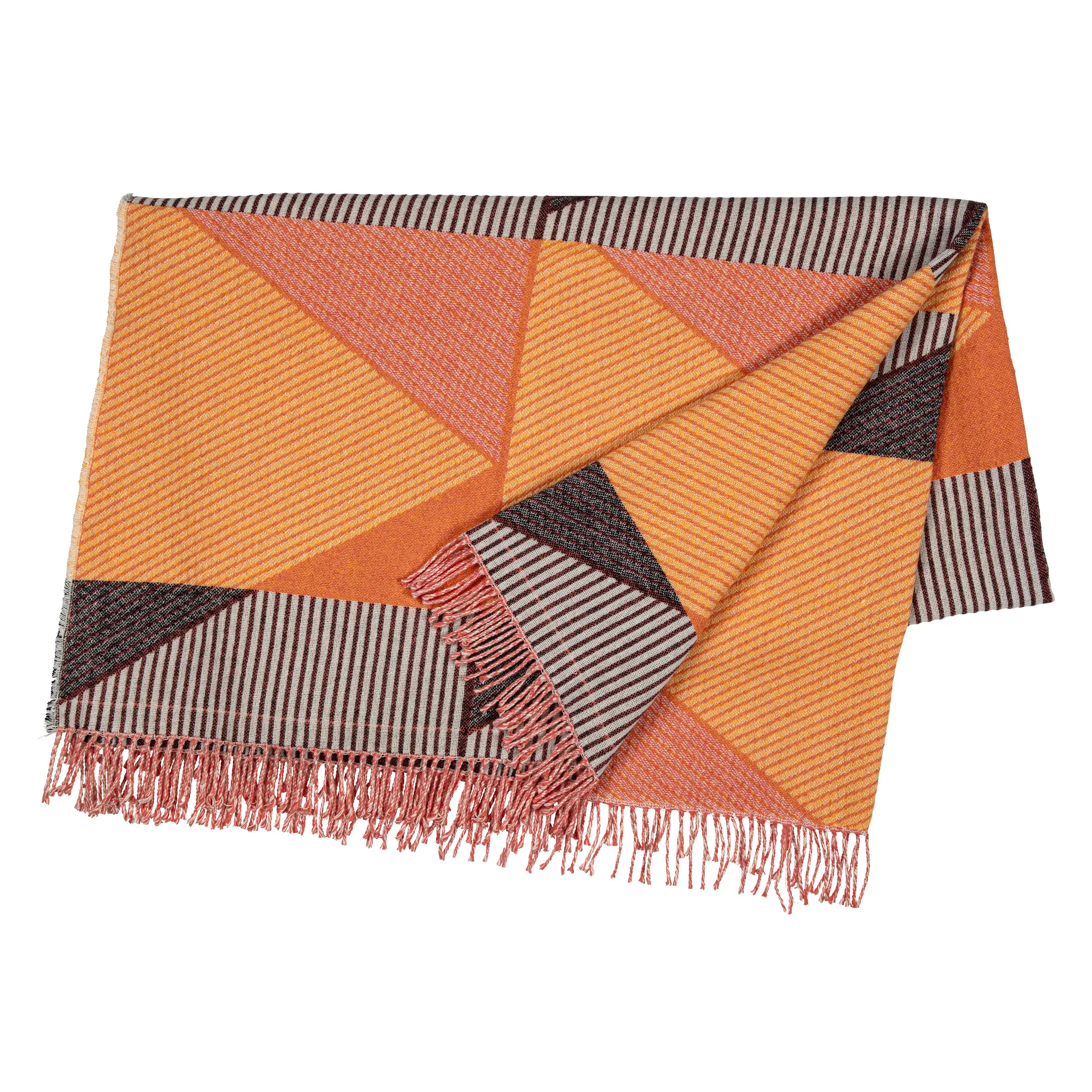 Metric focus No. 1 βαμβακερό ριχτάρι, ροζ NJRD