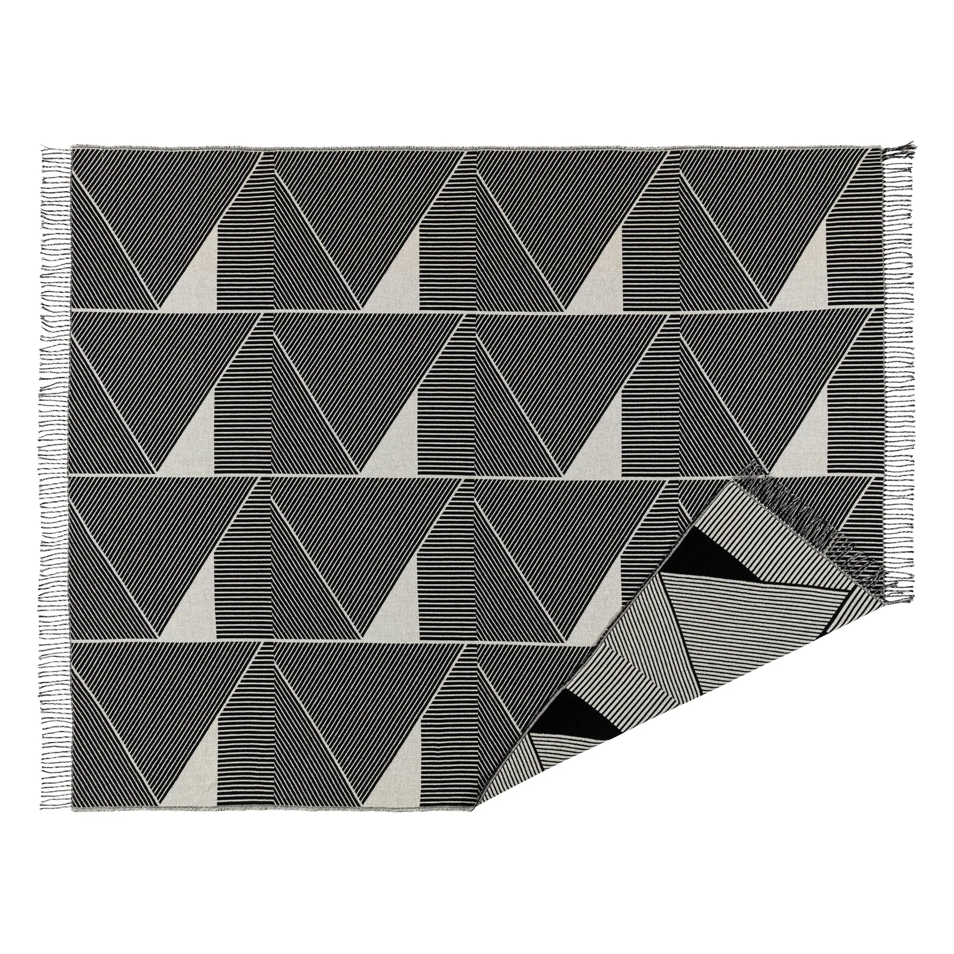 Metric focus βαμβακερό ριχτάρι, μαύρο NJRD