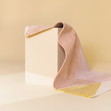 Rectangles μάλλινο χαλί ροζ - 170x240 cm - NJRD