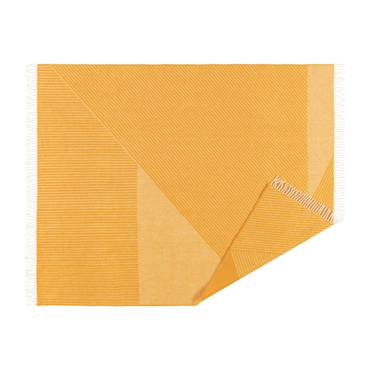 Stripes μάλλινο χαλί 130x185 cm - Κίτρινο - NJRD