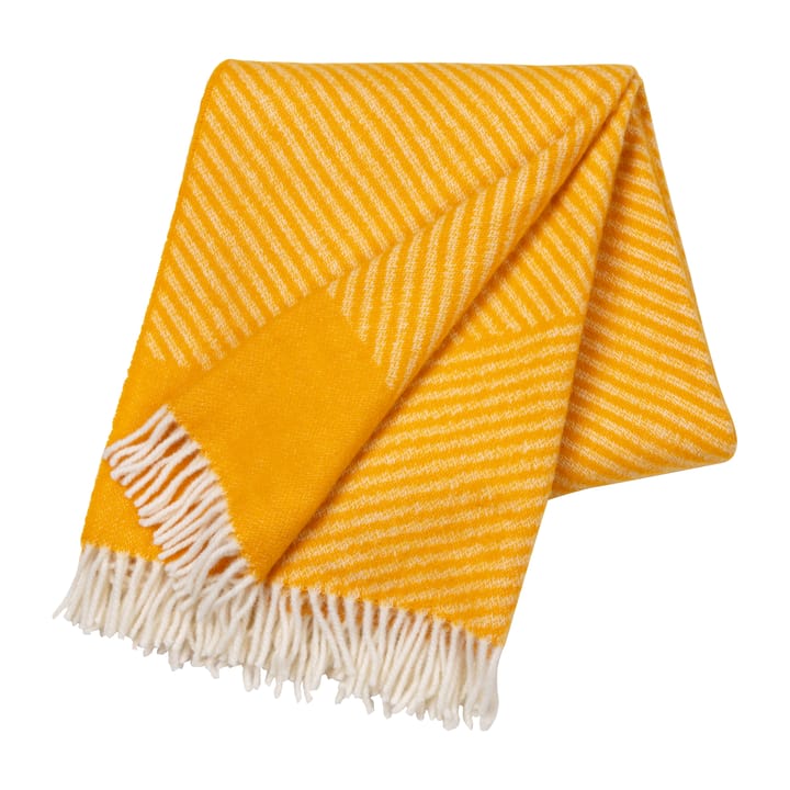 Stripes μάλλινο χαλί 130x185 cm - Κίτρινο - NJRD